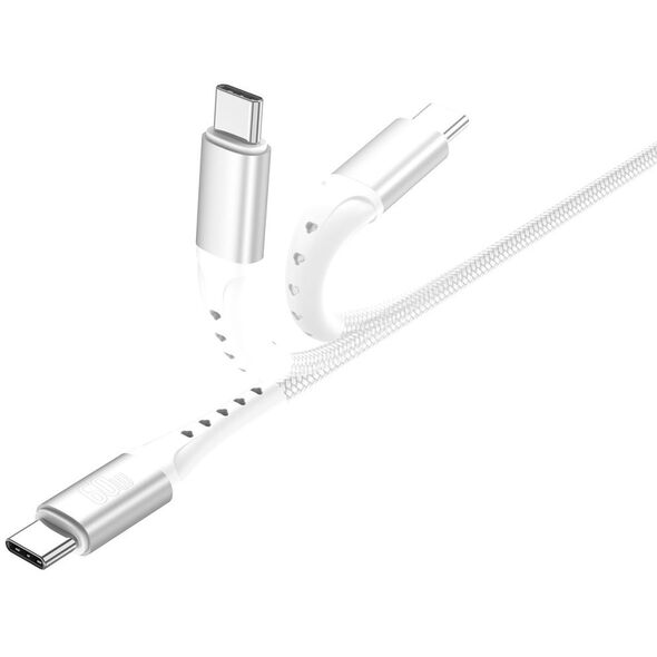 4smarts USB-C Kabel PrimeCord 60W 1,5m, weiß