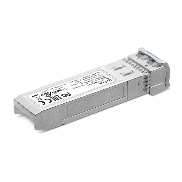 Omada 10Gbase-LR SFP+ LC Transceiver, 8-PackSPEC: 1310 nm Single-mode, LC Duplex Connector, Up to 10 km Distance