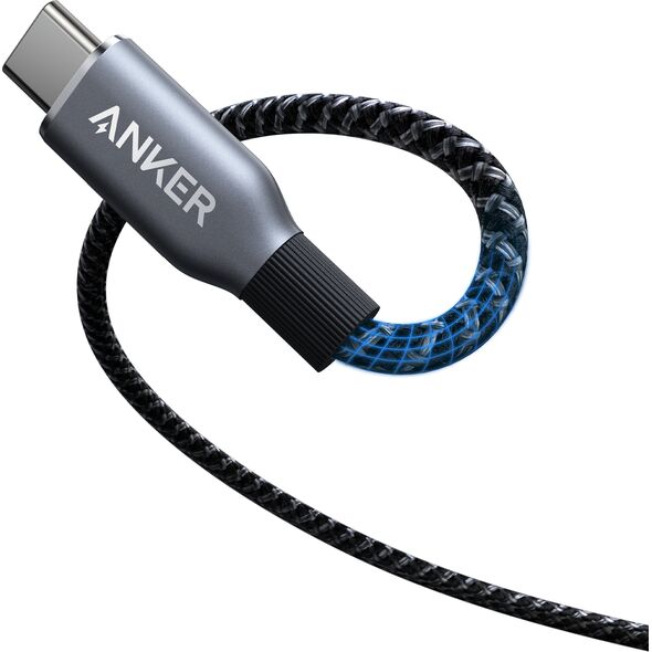 Anker Prime USB-C to USB-C Cable (180cm, 240W, Upcycled-Braided)