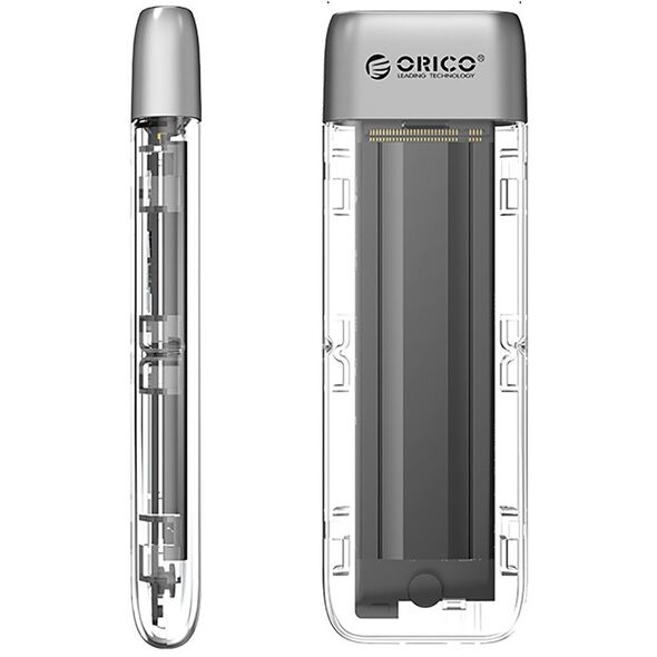 Kieszeń obudowa na dysk TXM2-C3 M.2 NVME USB-C 10Gb/s - szara Kieszeń obudowa na dysk TXM2-C3 M.2 NVME USB-C 10Gb/s - szara