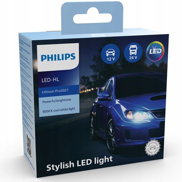 Żarówka LED Philips H8/H11/H16 U3021