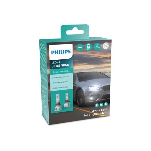 Żarówka Philips Led HB3/HB4 U51 HL