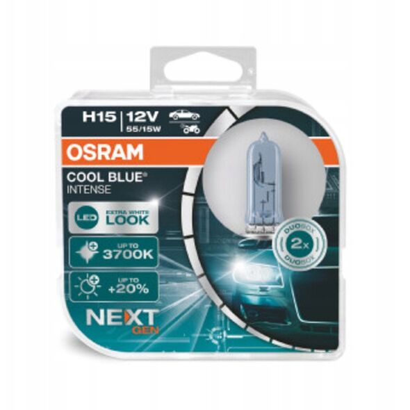 Żarówka (Zestaw 2szt.) H15 12V 55/15W PGJ23T-1 Cool Blue Intense NextGen