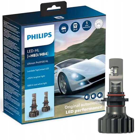 Żarówka Philips Led HB3/HB4 U91 HL