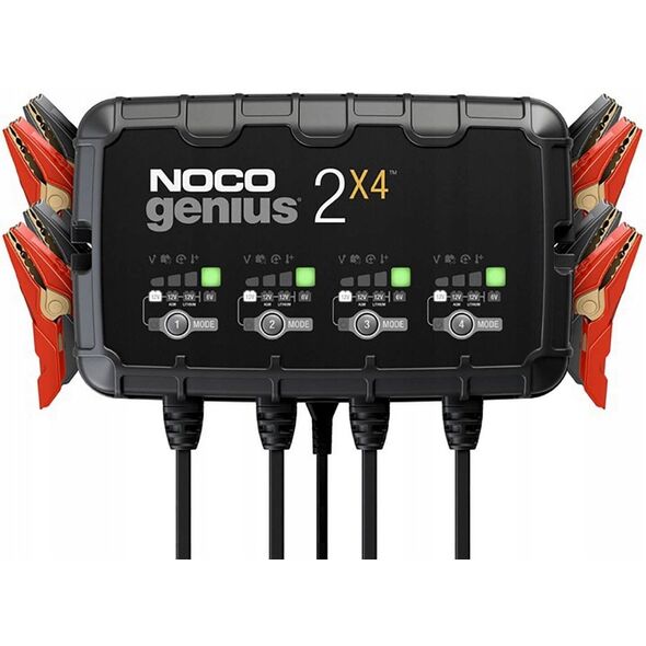 GENIUS2X4 8A 4-Bank Battery Charger