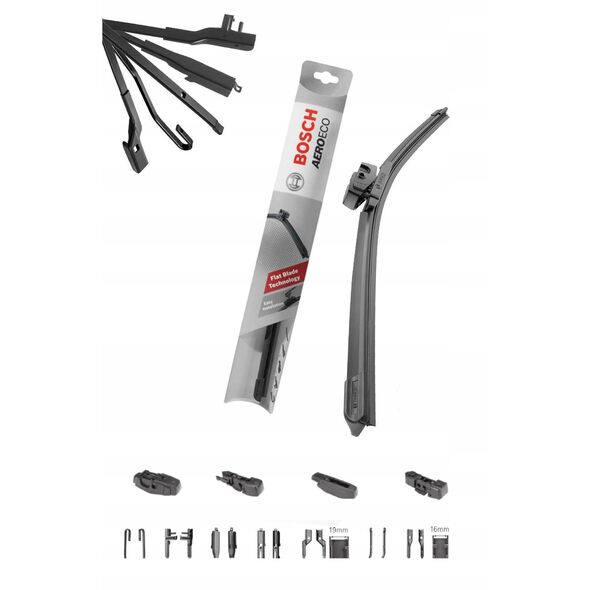 Car wiper without frame BOSCH Aero Eco, 38 cm