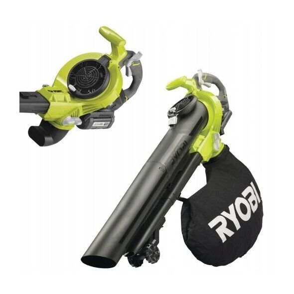 Cordless leaf blower-pump RYOBI ONE+ HP RY18BVXA-0, 18 V, 250 km/h, without battery