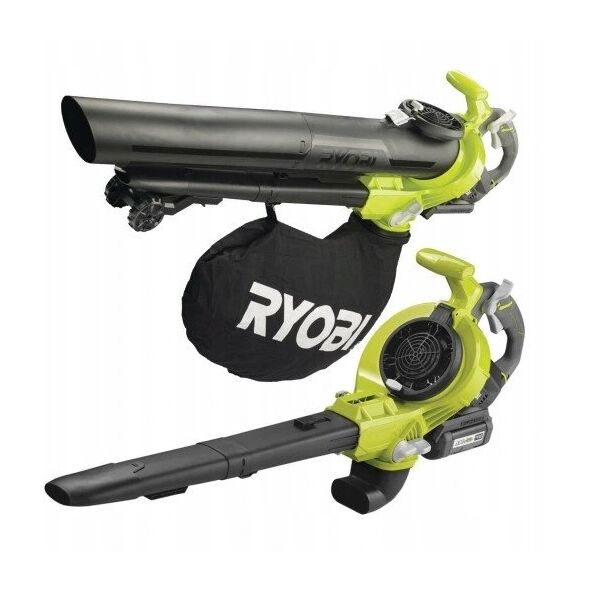 Cordless leaf blower-pump RYOBI ONE+ HP RY18BVXA-0, 18 V, 250 km/h, without battery