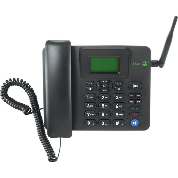 Doro 4100H telefon VoIP Czarny LCD