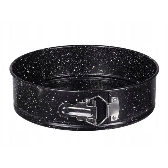 TORTOWNICA BLASZANA ROZPINANA Z POWŁOKĄ MARMURKOWĄ 20CM BRUNBESTE BB-1048