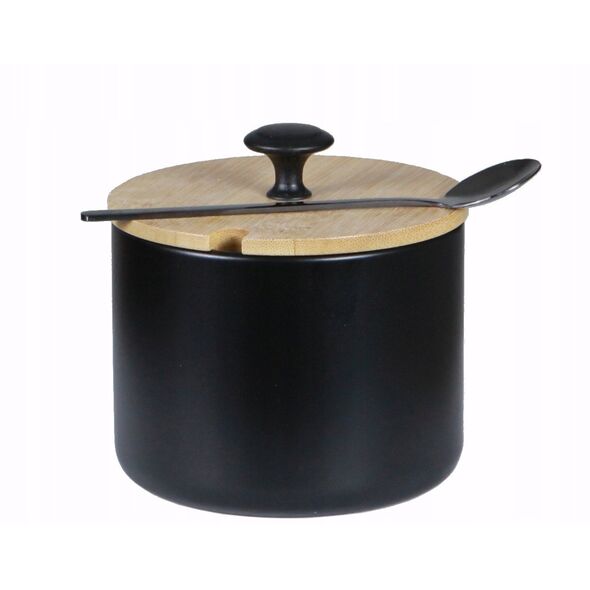 CUKIERNICA METALOWA Z ŁYŻECZKĄ 350ML BRUNBESTE BB- 2670
