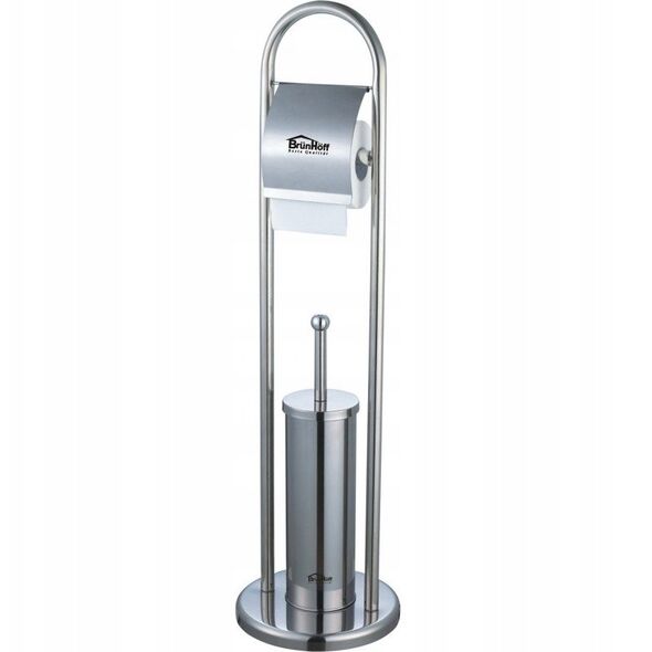 SZCZOTKA TOALETOWA DO WC Z UCHWYTEM NA PAPIER KINGHOFF KH-3221