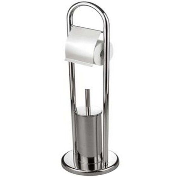 SZCZOTKA TOALETOWA DO WC Z UCHWYTEM NA PAPIER KINGHOFF KH-3221
