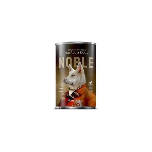 NOBLE DOG 1240g  DRÓB  ( kawałki w sosie  )   /12