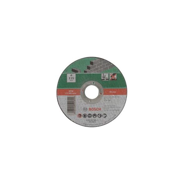 Bosch SKÆRESKIVE STEN 115X2,5MM LIGE