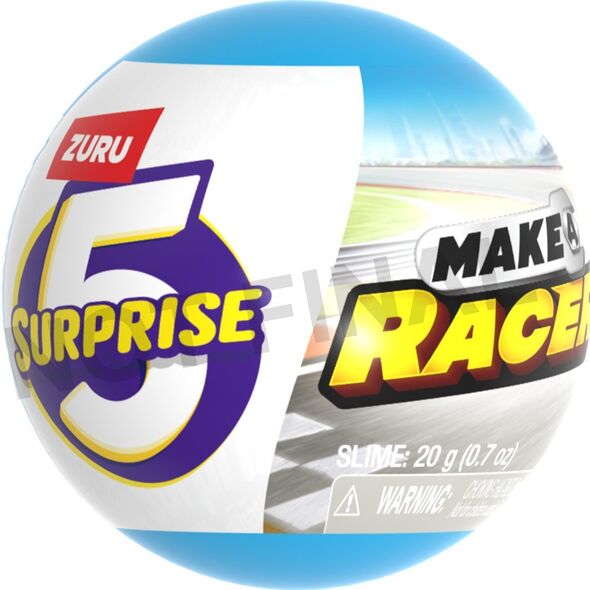 5 Surprise Make-A-Racer