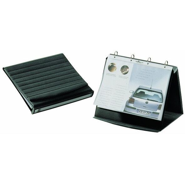 Durable Durastar, Freestanding, A4, Landscape, PVC, Graphite, Grey, 330 mm