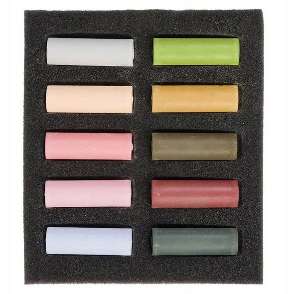 Rembrandt Soft pastel set Muted Colours | 10 half pastels