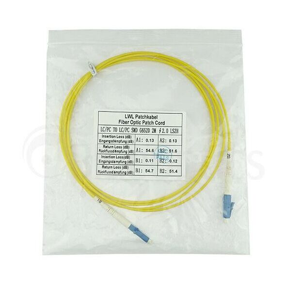 BlueOptics  Simplex  LWL  Patchkabel  LC-LC  Singlemode  1  Meter  (  SFP2121BU1MK  )