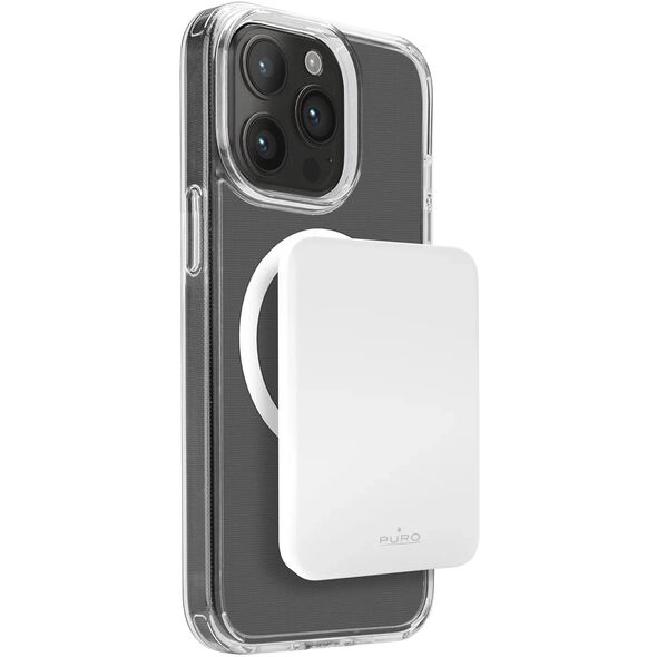 Powerbank Puro Slim Power Mag 4200mAh z MagSafe USB-C - biały