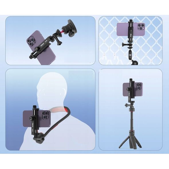 Uchwyt Mocowanie Na Telefon Smartfon Na System Gopro Iso Obrót 360s Ulanzi / Ma28