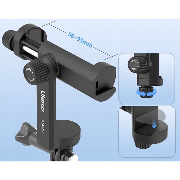 Uchwyt Mocowanie Na Telefon Smartfon Na System Gopro Iso Obrót 360s Ulanzi / Ma28