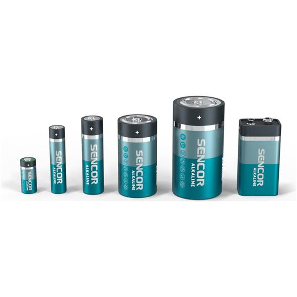 Bateria alkaliczna, AAA (LR03), AAA, 1.5V, Sencor, Folia, 4-pack