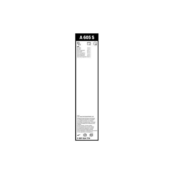 Bosch Aerotwin Flatblade viskerblade sæt A605S