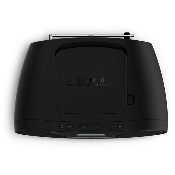 Philips TAZ6000/10, Black, Portable CD player