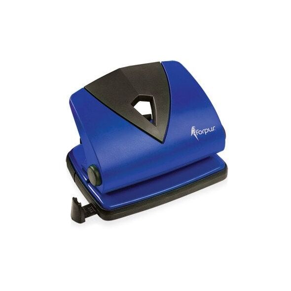 Forpus Punch hole, blue, up to 30 sheets, metal 1101-023