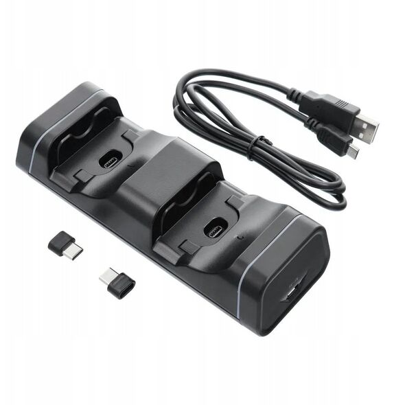 Podwójna stacja ładująca do padów XBOX Series X / S TYX-0613B czarna