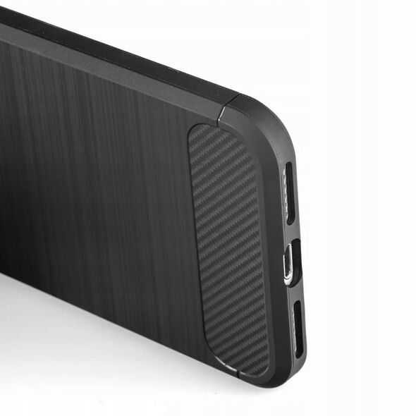 Futerał CARBON do MOTOROLA G05 / E15 czarny