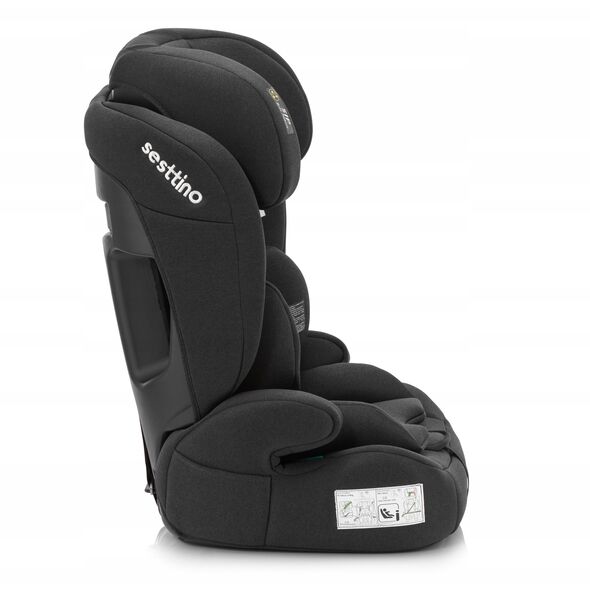 FOTELIK SAMOCHODOWY SESTTINO ROCKER PRO BLACK I-SIZE 76-150 CM  9-36 KG