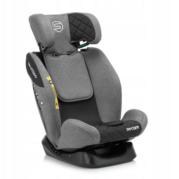 FOTELIK SAMOCHODOWY SESTTINO SECURE PRO GRAY 0-36 KG 40-150cm