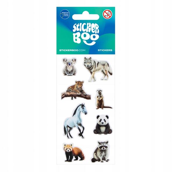 NAKLEJ DZIKIE ZWIERZ 66X126 S-BOO PBH120/1800