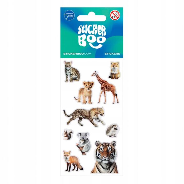 NAKLEJ DZIKIE ZWIERZ 66X126 S-BOO PBH120/1800
