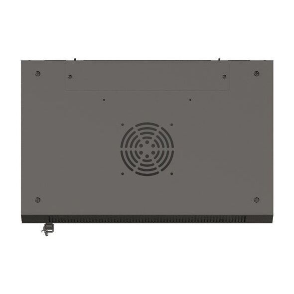 Lanberg WF03-5309-10B stojak 9U Szafa wisząca Czarny