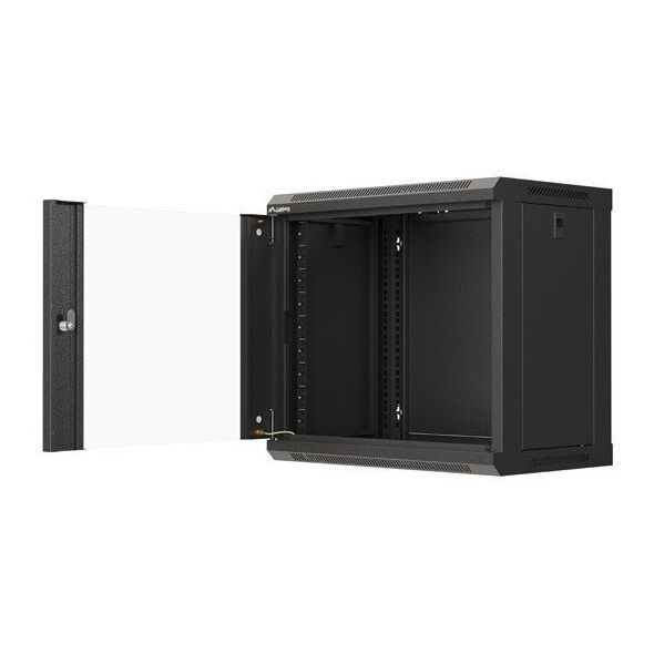 Lanberg WF03-5309-10B stojak 9U Szafa wisząca Czarny