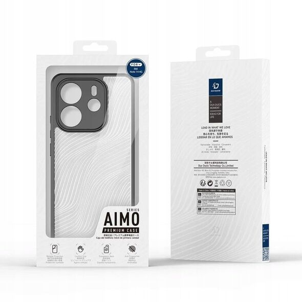 DUX DUCIS futerał AIMO do REDMI NOTE 14 4G (163,25mm) czarny