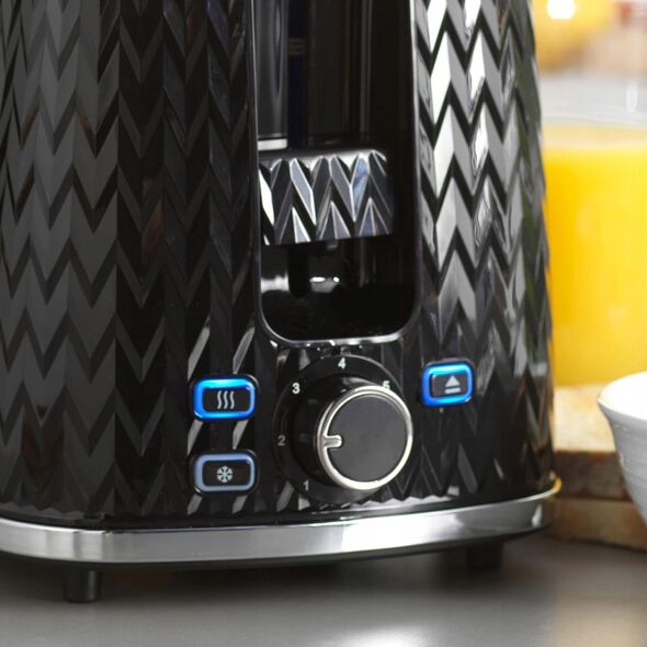 Toster 930 W CHEVRON, opiekanie rozmrażanie