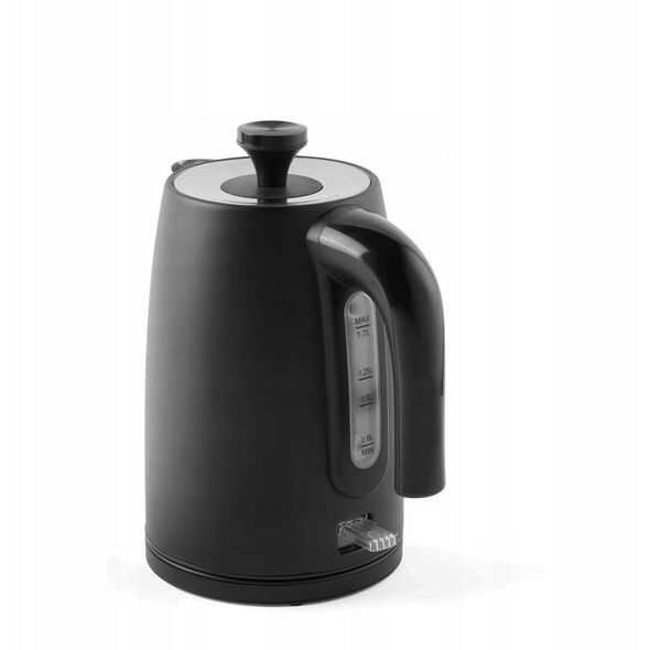Czajnik czarny elektryczny 3000 W PETRA, 1,7 l
