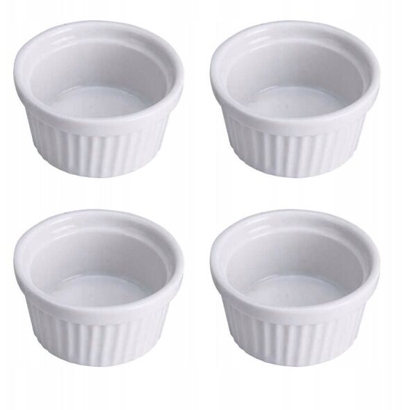 Miseczki na przekąski z porcelany, 4 szt.