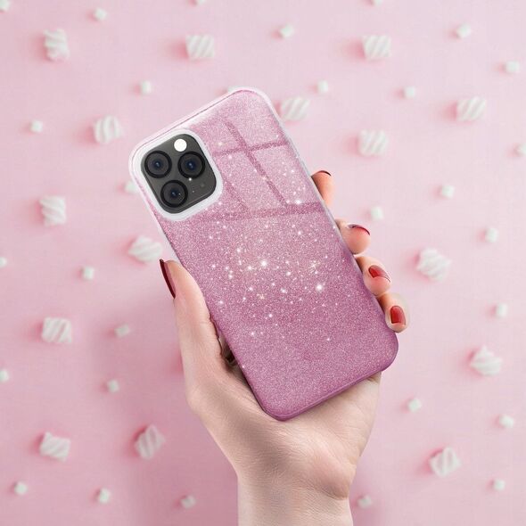 ETUI GLITTER   SAMSUNG A55 5G POKROWIEC RÓŻOWY NAKŁADKA PLECKI BLING GLITTER BACK CASE