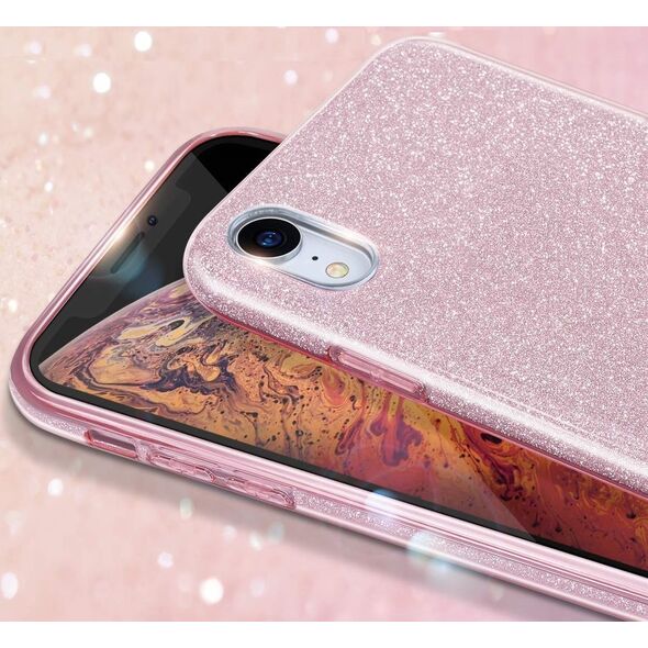 ETUI GLITTER   SAMSUNG A55 5G POKROWIEC RÓŻOWY NAKŁADKA PLECKI BLING GLITTER BACK CASE