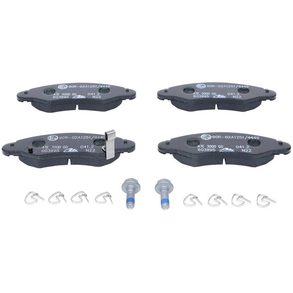 ATE ΤΑΚΑΚΙΑ ΦΡΕΝΩΝ ATE 13.0460-3995.2 OPEL AGILA 1.0 07-, 1.0 12V 00-, 1.2 16V 04-, 1.3CDTI 03