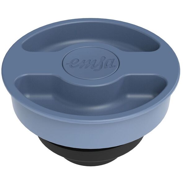 Emsa Motiva Insulated Jug Quick-Press QuickPress 1l blue (3110600636)