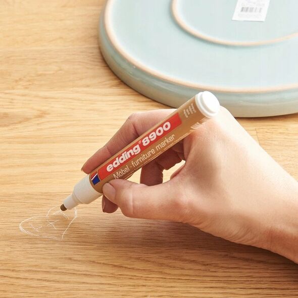 Edding 8900 Furniture Marker Mahogni / møbel rep. Pen