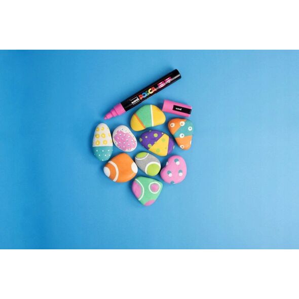 POSCA GIFT METAL TIN, 20 ass. Pop Colours (6xpc1mc - 7xpc3m - 7xpc5m)
