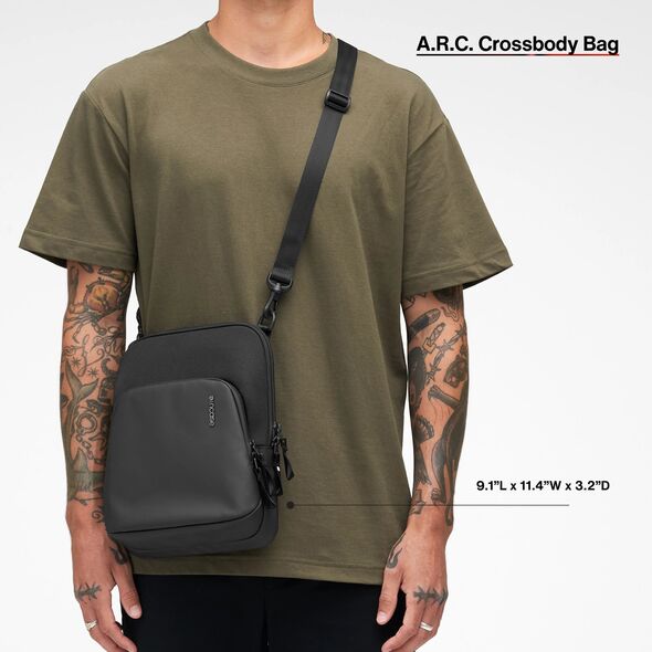 A.R.C. Crossbody Bag - Black