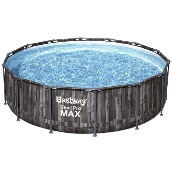Frame pool BESTWAY Steel Pro Max, gray, 13030 l, 427 x 107 cm,